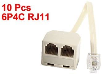 XYWHPGV Plastic Household 4P4C RJ9 Connectors Adapters for Telephone 30pcs Clear(e70d9 b751a a7842 8b9db 176b8 faa0c