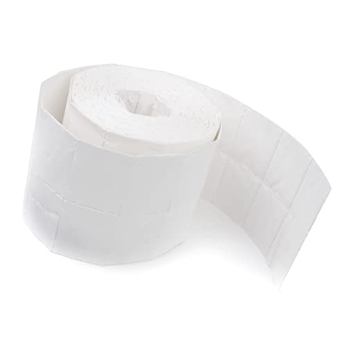 SOESFOUFU Gentle Nail Polish Remover Pads 4 * 5 cm Nail Polish Remover Pads for Nail Artists Learners White