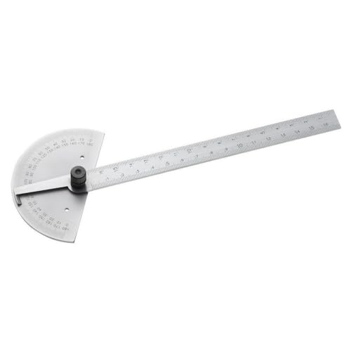 Facom 1885 Protractor With Scale, 170Mm, 150G
