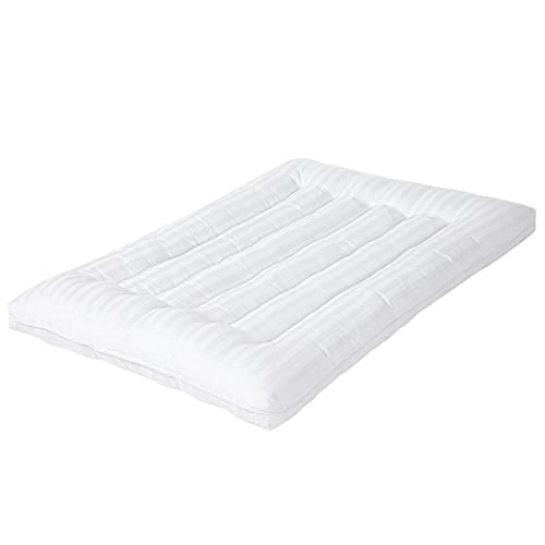 Royalay Thin Flat Pillow For Stomach And Back Sleepers-2.5 Inch Slim Pillow Extra Low Profile Design Bed Pillow Standard Size For Cervical Neck Alignment And Deeper Sleep-Machine Washable #TOP30