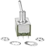 Nkk Switches Switch, Toggle, 4Pdt, 6A, 125Vac - M2042SS1W01