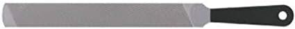 Nicholson Hand File with Handle (Carded), American Pattern, Single/Double Cut, Rectangular, 8" Length (3)