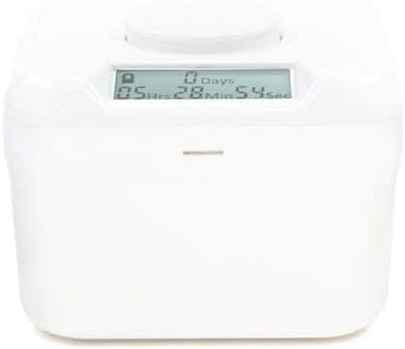 Kitchen SafeMini: Time Locking Container (White Lid + White Base) - 3.0" Height