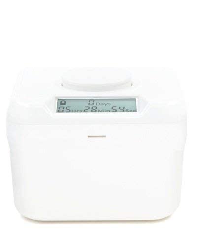 Kitchen SafeMini: Time Locking Container (White Lid + White Base) - 3.0" Height