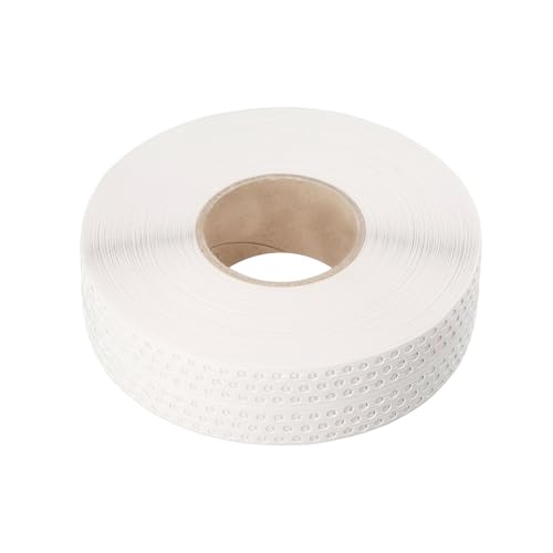 JoyHuaTrade 131.2 Ft x 1.97 Inch Drywall Corner Tape, PVC Self-Adhesive Drywall Corner Bead for...
