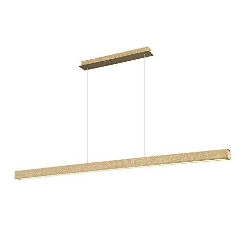 Lustre suspension linéaire japonaise en couleur pour sublimer votre salle à manger