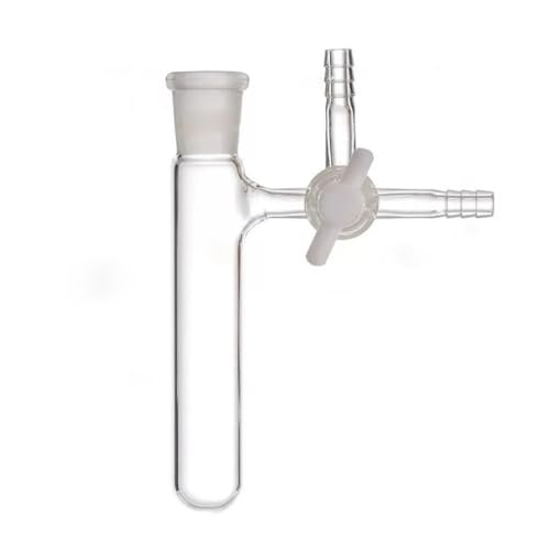 Flacon de réaction en verre de haute précision avec piston en PTFE