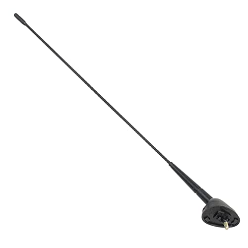 Huiruhy Base d'antenne et tige d'antenne Compatible avec Ducato Doblo Punto Bravo Boxer 51995445 6561.N6 7799321 46415116