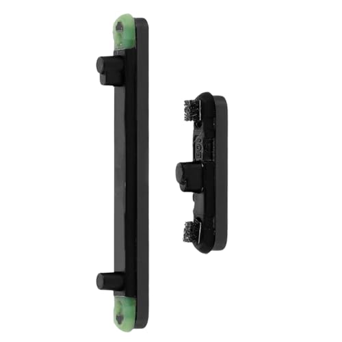 Bouton volume en acier inoxydable noir de qualité supérieure pour boutons de téléphone