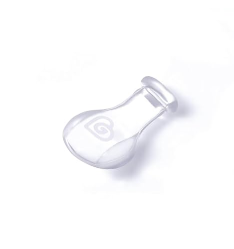 Image of Landofgenie Adult Size Pacifier Teat Replacement Pacifier Nipple 3 Pack - Clear Teat