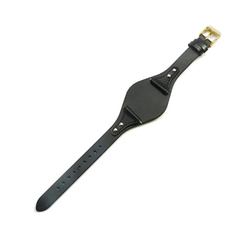 [g -] Fossil EHb`Xgbv ̌^{v v fB[X EHb`oh Fosionl Es4045 Es4114 18mm Ή(Black(PW)-Golden-K1)