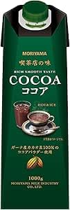 【SNS話題】守山 乳業 ココア 喫茶店の味 1000g ×1本 濃厚ミルクココア 業務用 ドリンク 甘さ控えめ 大容量