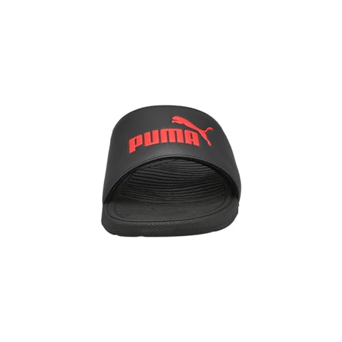 PUMA Men's Cool Cat 2.0 BX Slide Sandal Black/Red 9 Medium US2