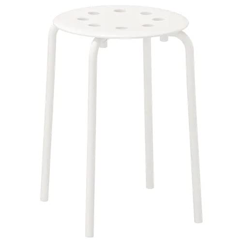IKEA Marius Home, Study & Office Stool (45 cm, White)