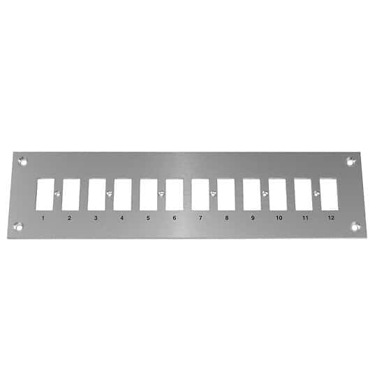 Digi-Sense Panneau de montage thermocouple, connecteurs standard, 12 circuits