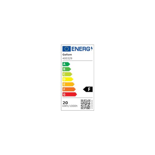 Projecteur pour façades enseignes Gefom LED 20w avec support inclinable robuste