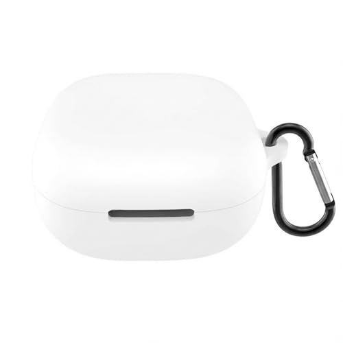 CABOBE �Ή� Anker Soundcore P31I/R60I �P�[�X �t��V���R���f�� �y�� �L�Y�h�~ �X���� �ϏՌ� �h�o �����h�~ �_�炩�� LED�� ���C�����X�[�d�Ή� �J���r�i�t��(�z���C�g)