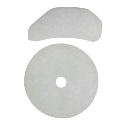 UKCOCO 2 Stück Trocknerfilter Ersatzset Für Abluft Und Lufteinlass Mit Passgenauer Filtermatte Für Wäschetrockner Abluftsystem