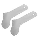 LOLIPPYY 2個 靴下整形ボード 軽量アルミ製 変形防止 ソックスディスプレイ用 靴下形状保持 衣類整理 店舗陳列対応