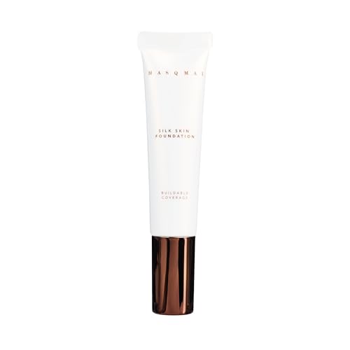Fond de teint longue tenue MASQMAI Hazelnut 30 ml fini naturel sans brillance