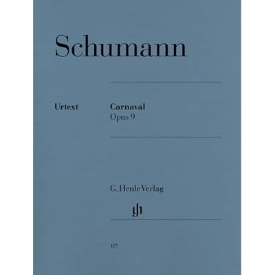 Carnaval op. 9 - piano - (HN 187): Instrumentation: Piano solo