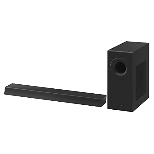Panasonic HTB490 2.1 Soundbar with Wireless Subwoofer, 320W, Dolby Atmos and Bluetooth , Black