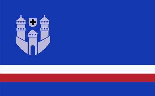 Drapeau XL POL Bytów pavillon haute résistance aux finitions soignées pour mât