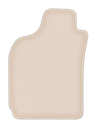 Tapis de voiture anti-saleté en velours pour Fiat Palio berline beige
