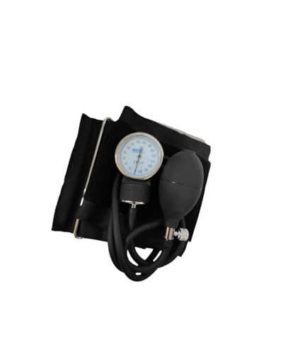 Image of Hicks Professional Aneroid Sphygmomanometer Manual Blood Pressure Monitor | High-Precision Dial Gauge with Durable Nylon Cuff | Medical Grade BP Machine for Doctors, Students & Home Use
