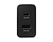 Samsung Galaxy Official 35W Duo Super Fast Power Adapter (without USB-C to C Data Cable), Black