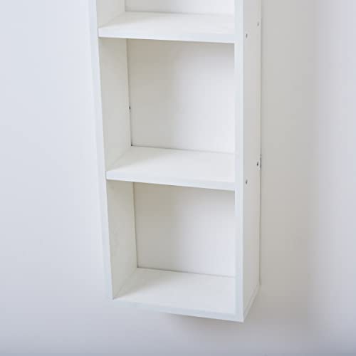 Image of Home Centre Helios Reynan White Engineered Wood Open Book Shelf