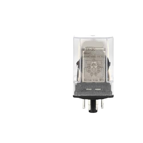 Relais JTX 2C 24V petit relais 8 broches 10A avec embase pour automatisme