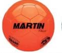 Martin Sports Classic PU Leather Soccer Ball - Orange