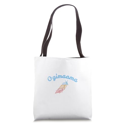 Bolso Tote con Pluma Ojibwe Chippewa Anishinaabe