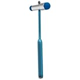 LOORGVEL Medizinischer Diagnosehammer mit Doppelkopf Kunststoff Blau Präziser Neurologischer Reflexhammer für Klinik und Arztpraxis Vielseitiges Untersuchungsinstrument Handlich und Robust
