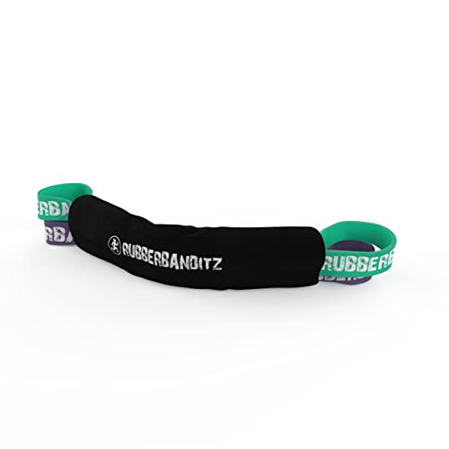 Rubberbanditz Resistance Band Protective Sleeve Cover - Exercise Band Protector Keeps Bands Safe Using Nylon Fitness Band Cover - Resistance Band Sleeve For Under Feet Or Sharp Edges #TOP7