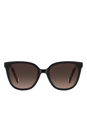 Gafas Carolina Herrera HER 0297 S negras y rojas de sol con calibre 53 para mujer elegante