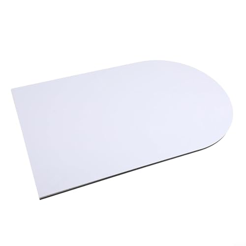 Adhesivo decorativo tridimensional de imitación de ventana de madera, espejo acrílico, 42 x 27 cm, marco de madera (madera)