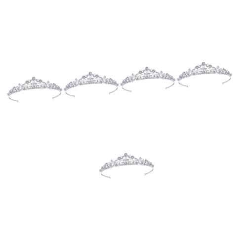 Bandeau couronne argenté VICASKY pour briller lors d'un anniversaire festif