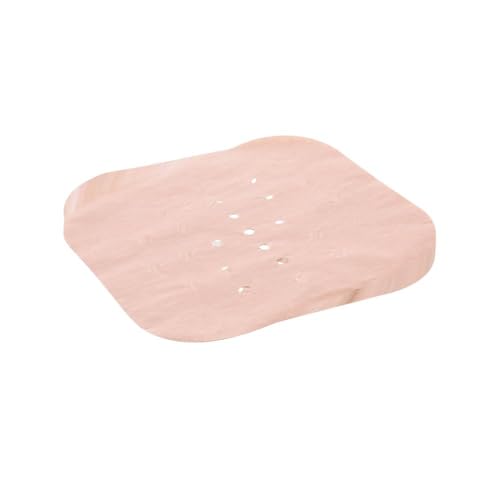 LYOR - Conjunto de 50 Tapetes Quadrados de Papel Descartável para Air Fryer 18,5cm x 18,5cm