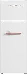 Frigidaire Retro Apartment Size Refrigerator with Top Freezer - 2 Door Fridge with 7.5 Cu Ft of Storage Capacity, Adjustable Spill-Proof Shelves, Door & Crisper Bins, RGWHITE