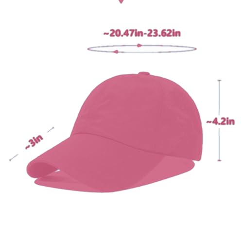 Image of Quick Dry Fit Baseball Cap - Water Repellent Sun Hat for Fishing, Running, Hiking, Golf, Surfing, Sailing, Boating