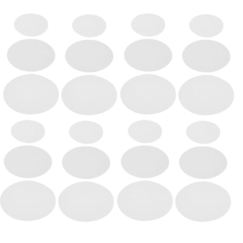 UKCOCO 300pcs Qualitative Medium- Filter Paper Sheets 9cm 11cm 15cm for Chemical Analysis Oil Testing and Industrial Filtration
