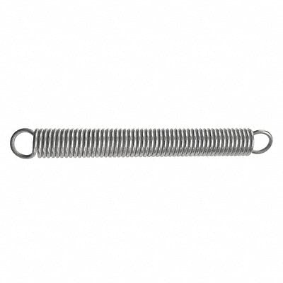 Extension Spring, 3in.L, 0.055in.dia., PK10