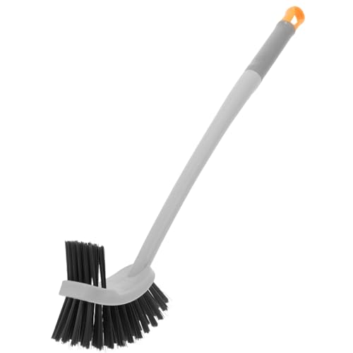 JECOMPRIS Escobilla de Inodoro de Mango con Cepillo para Limpieza Baños y Lavabos Herramienta de Limpieza y Ergonómica