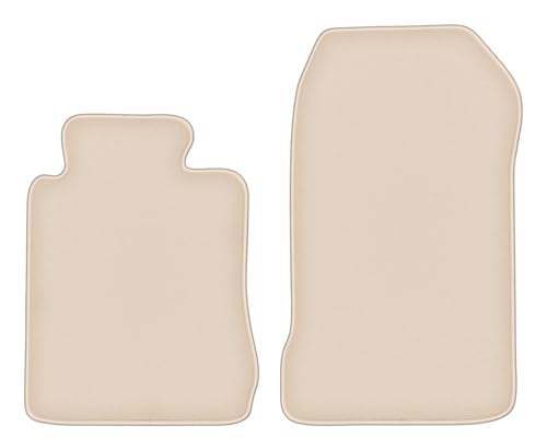 Tapis de voiture anti-usure pour Mercedes E W210 remplace moquette avant beige usée