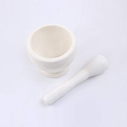 Hemoton Tigela de PilÃ£o E Almofariz Espremedor de MÃ£o Guacamole Almofariz para Especiarias Ervas T