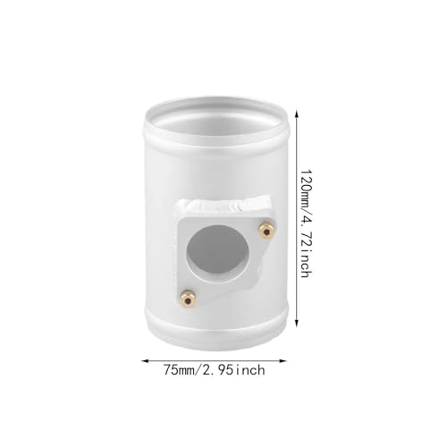 Adaptador sensor flujo de aire de 76 mm para solucionar fallos de montaje MAF 4