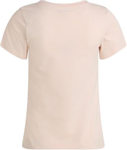 Calvin Klein 2-PACK MONOLOGO SLIM TEE Kadın T-shirt, Pembe, S - Görsel 6