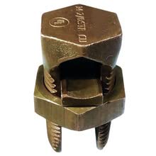 OHLECTRIC High Conductivity Hex Head Split Bolt Connectors, Reliable Copper Alloy Construction for Direct Burial - Wire Size 350 AWG, Perfect for Contractors and Electricians- (Pack of 2) OL-15322